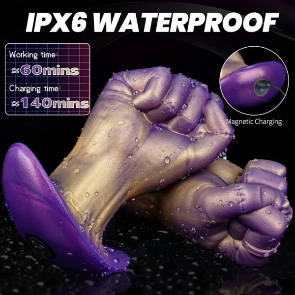 Frankenstein - Vibrating Fist Butt Plug