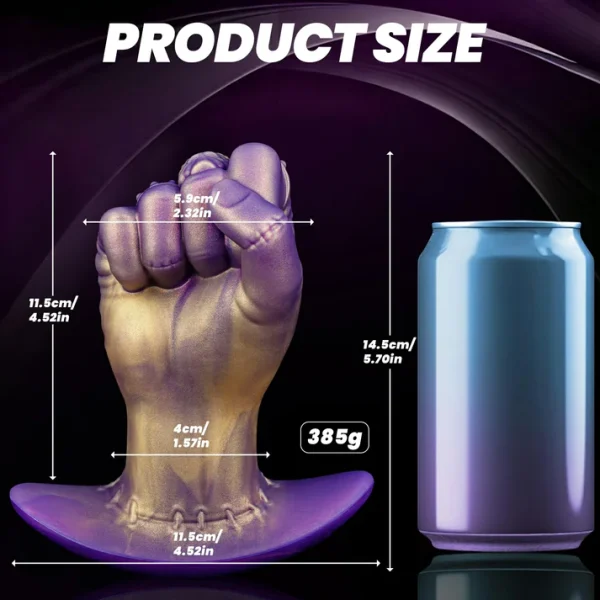 Frankenstein - Vibrating Fist Butt Plug