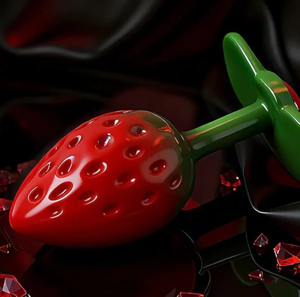 Frozen Berry - Stainless Butt Plug