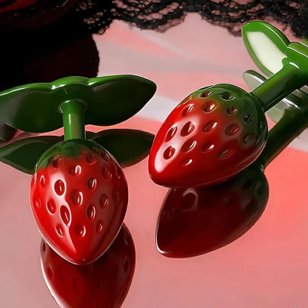 Frozen Berry - Stainless Butt Plug