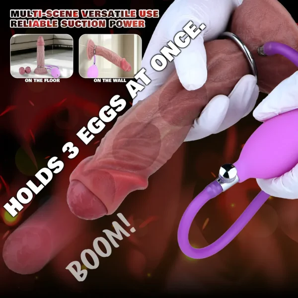 Hunk - Realistic Egg Laying Dildo Series