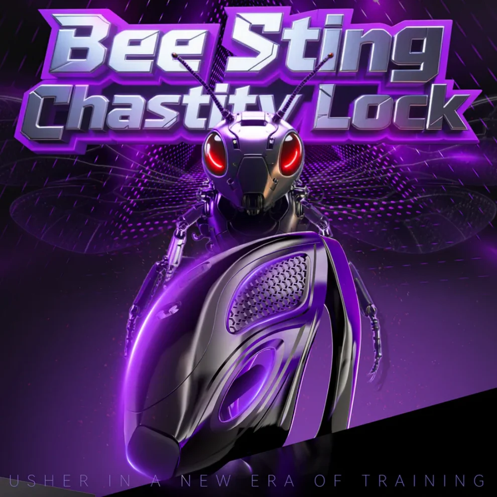 LOCKINK STING - Wasp E-Stim Chastity Cage