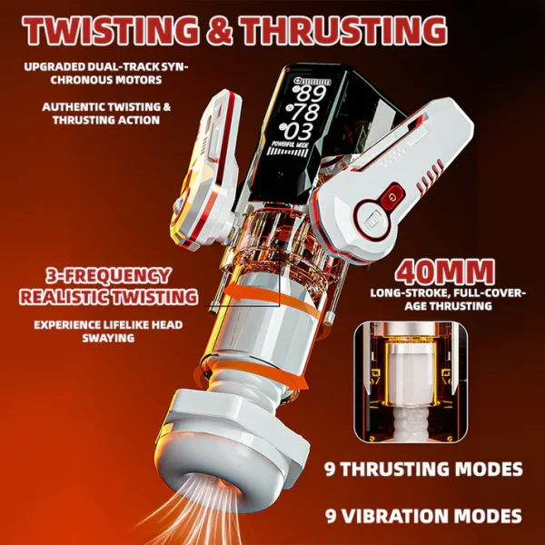 Mecha Girl - Futuristic Male Masturbator