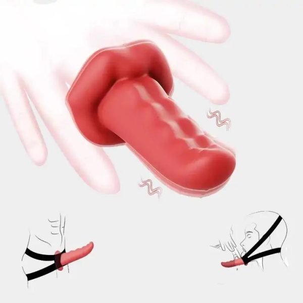 Multipurpose Tongue Vibrator With Strap