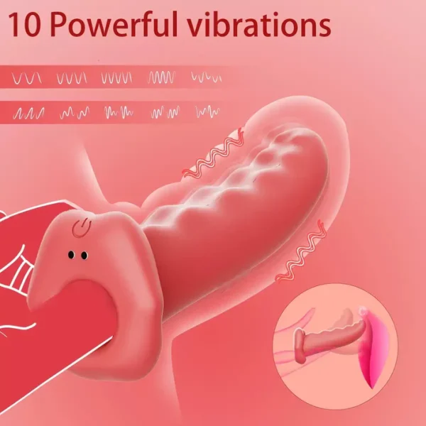 Multipurpose Tongue Vibrator With Strap