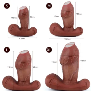 Realistic Prostate Massager -Dildo Design