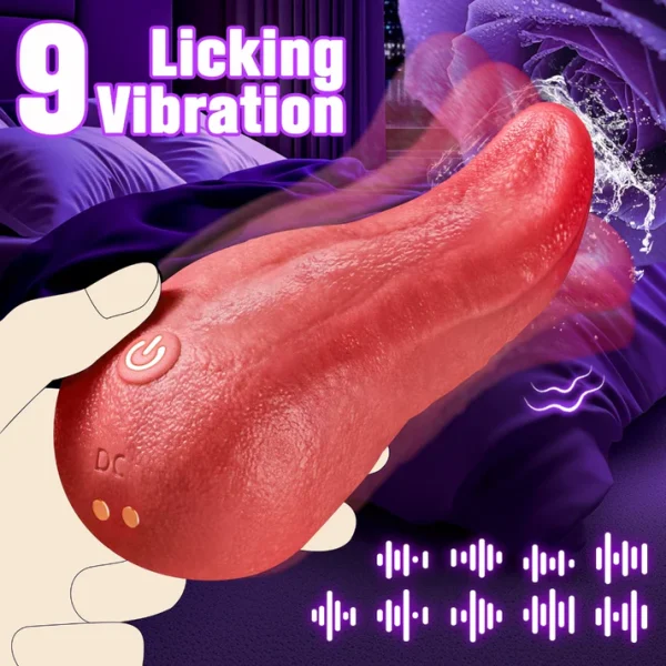 Realistic Tongue 2.0 - Licking Vibrator