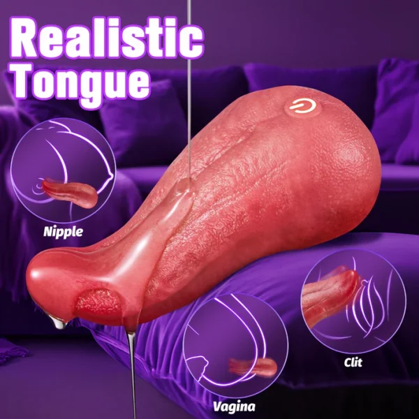 Realistic Tongue 2.0  - Licking Vibrator