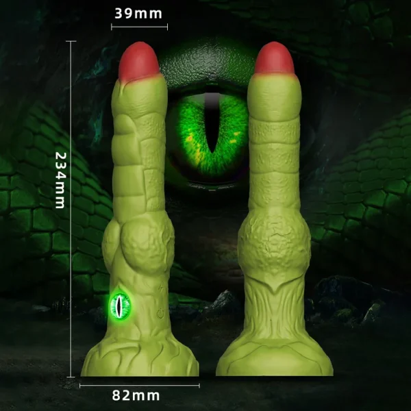 Sil - Predatory Gaze Thrusting Dildo 9 Inches