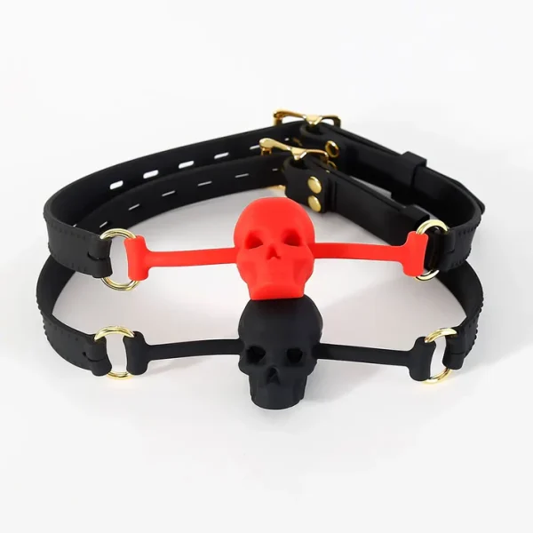 Skull Gag - Lightweight Mouth Bondage Gear