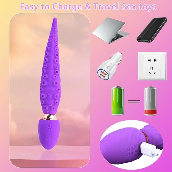 Tentacle Wand  - Double Sided Silicone Stimulator