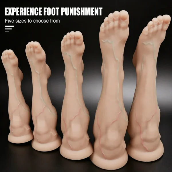 The Sprinter Veined Muscle Leg Dildo