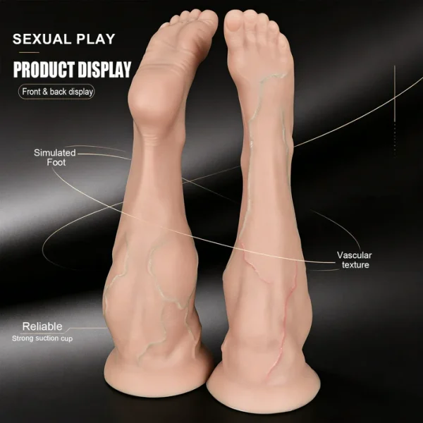 The Sprinter Veined Muscle Leg Dildo