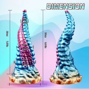 Twisted - Intense Texture Tentacle Dildo 7.8 Inches