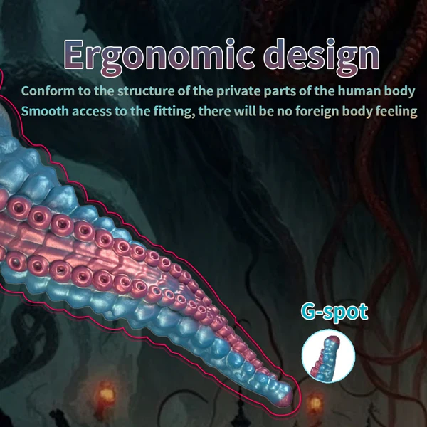 Twisted - Intense Texture Tentacle Dildo 7.8 Inches
