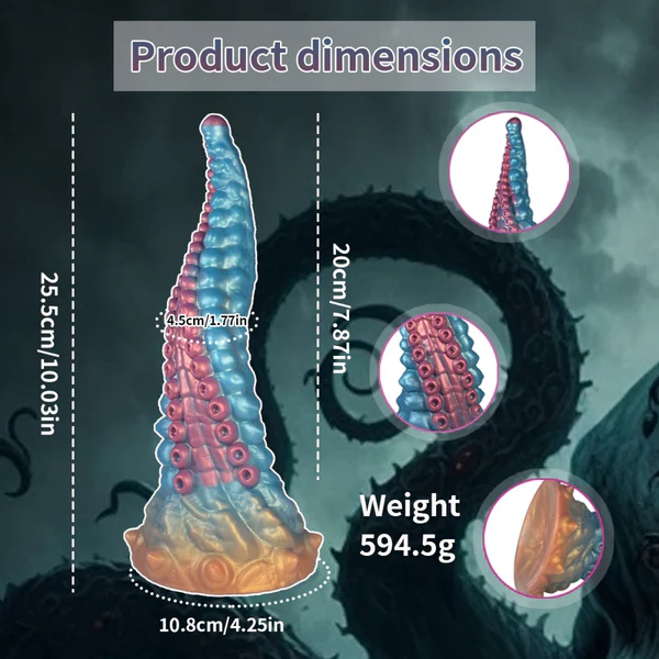 Twisted - Intense Texture Tentacle Dildo 7.8 Inches