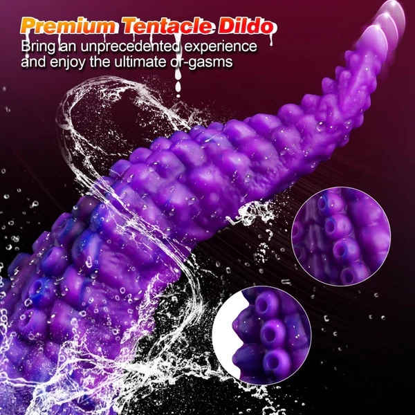 Twisted - Intense Texture Tentacle Dildo 7.8 Inches