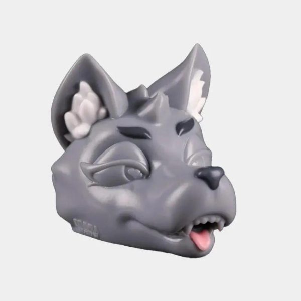 Lupo - Gray Wolfie Male Stroker