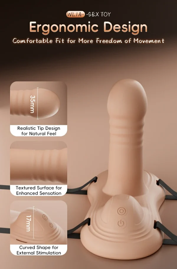 Toy School - Strap on Grinder Sex Toy
