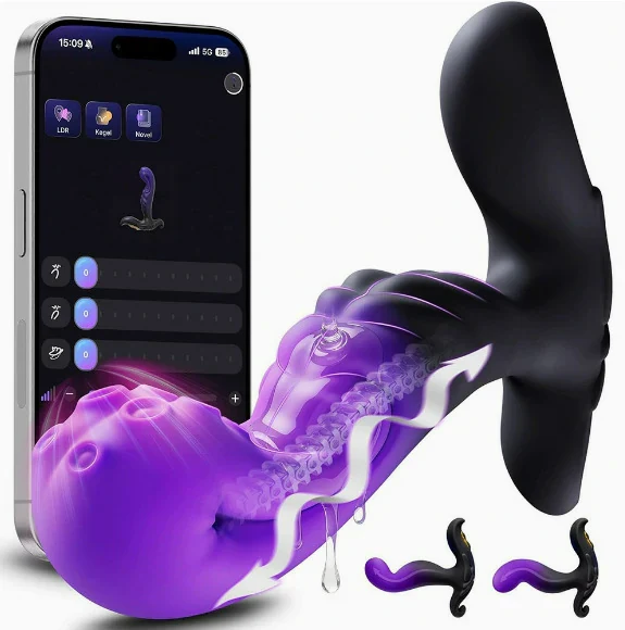Tentacle Prostate - Vibrator With App-Controlled