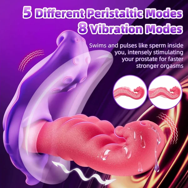 Tentacle Prostate - Vibrator With App-Controlled