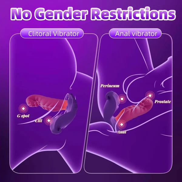 Tentacle Prostate - Vibrator With App-Controlled