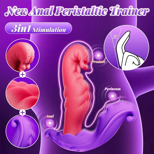Tentacle Prostate - Vibrator With App-Controlled