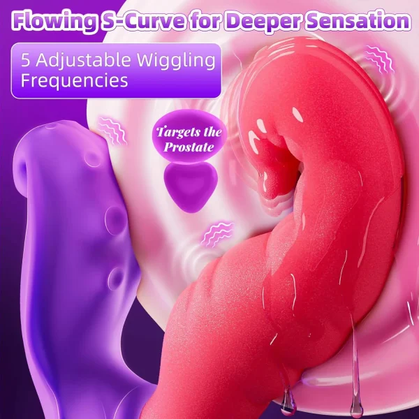 Tentacle Prostate - Vibrator With App-Controlled