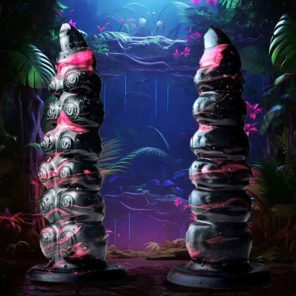 Blackworms - Knot Design Dildo 8.7 Inches