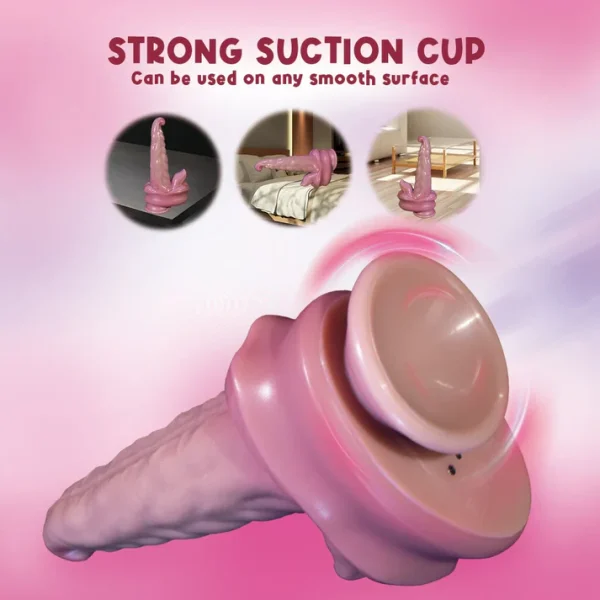 Demon Tongue - Realistic Thrusting Dildo 8.4 Inches