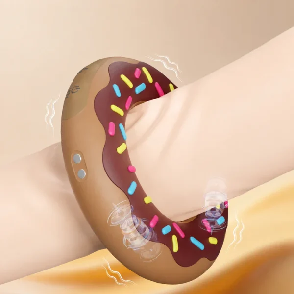 Donut – Auto Heated Vibrating Penis Ring (1)