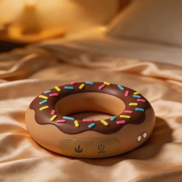 Donut - Auto Heated Vibrating Penis Ring