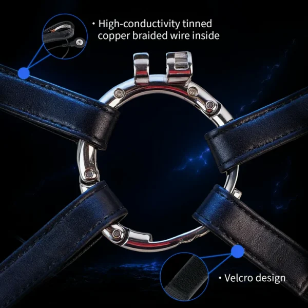 Electric Shock - Strap on Chastity Cage Series