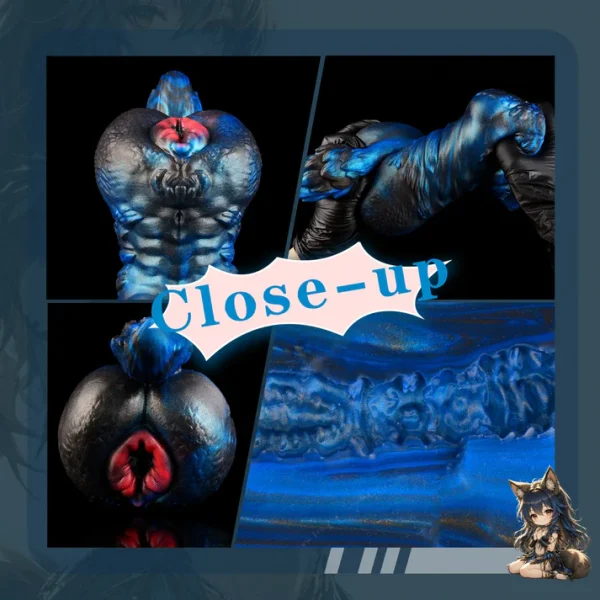 Azure Wolf Princess - Compact Sex Torso