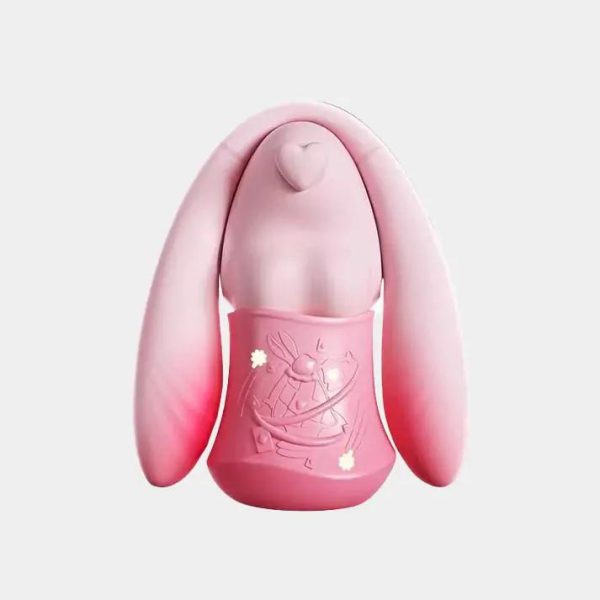 Long Ears Bunny - Pink Sucking & Thrusting Vibrator
