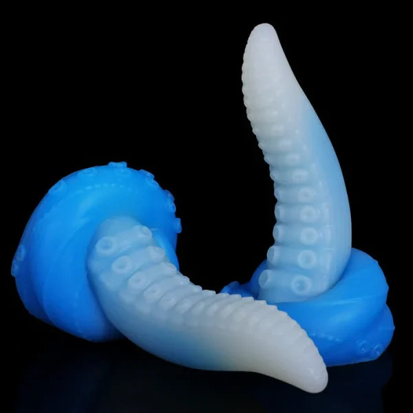 Luminous Octopus - Beginner Dildo 7 Inches