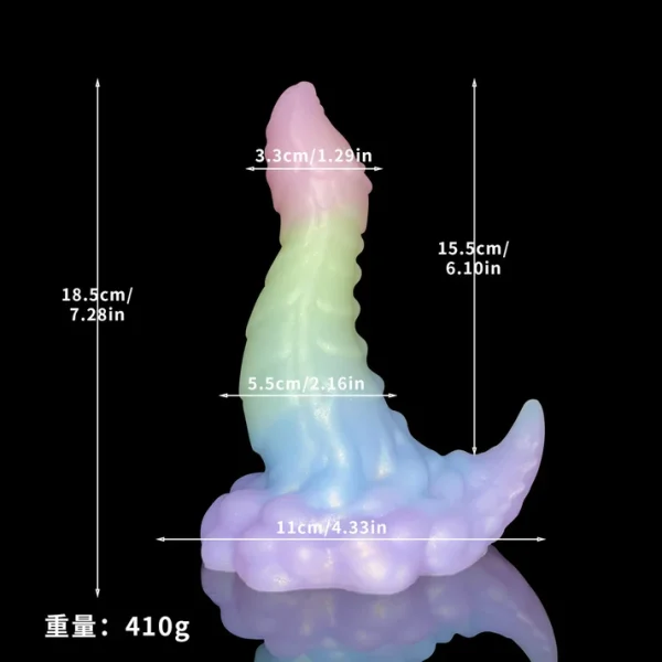Marshmallow Drake - Curved Dildo 7 Inches