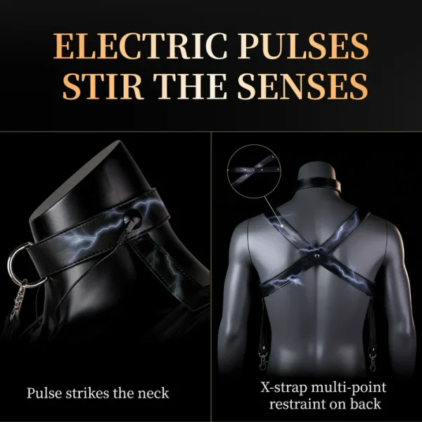 Shock Harness for Men - Multi-Point Pulse