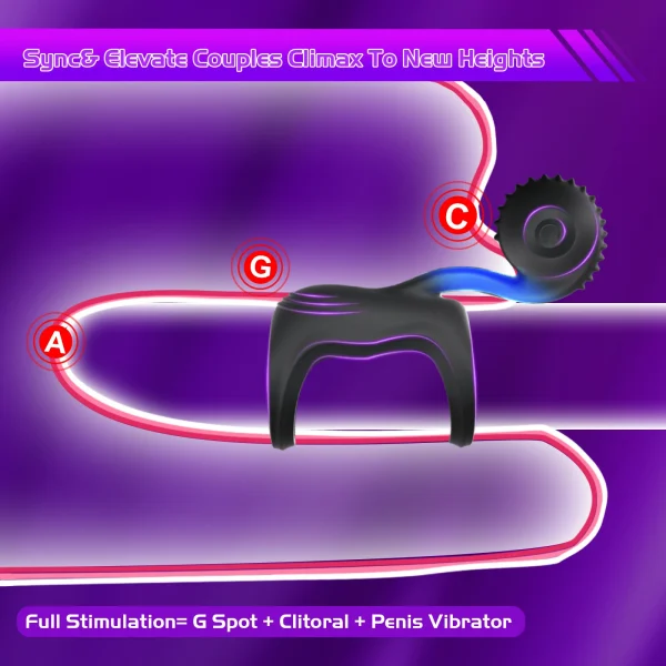 Snail Jovi Arc - Dual Loop Cock Ring