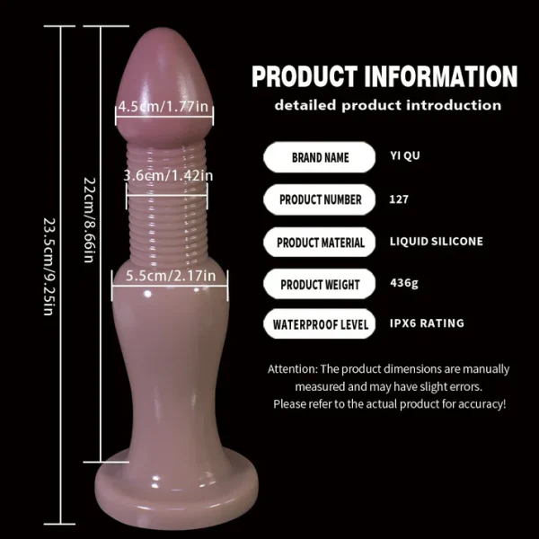 Spring Man - Thrusting Dildo 9 Inches