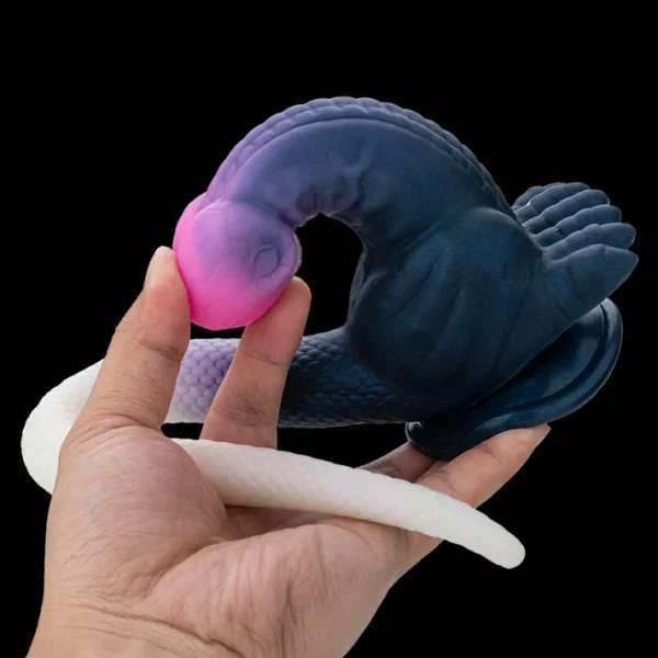 Tailed Dino - Dp Fantasy Dildo