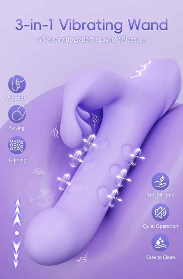 Tapping Bubble – New Design Rabbit Vibrator (2)