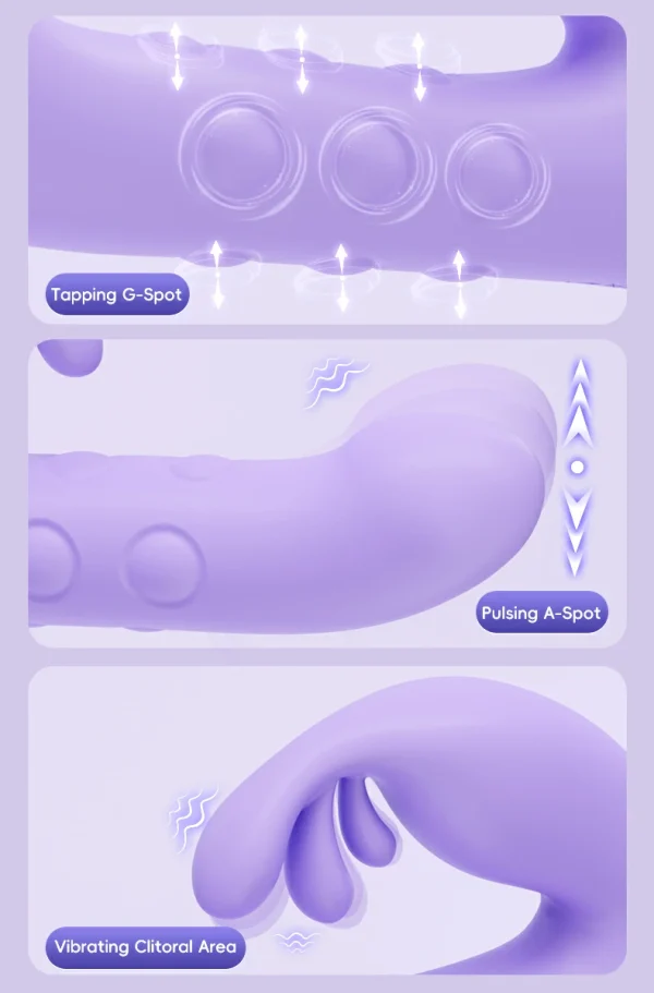 Tapping Bubble - New Design Rabbit Vibrator