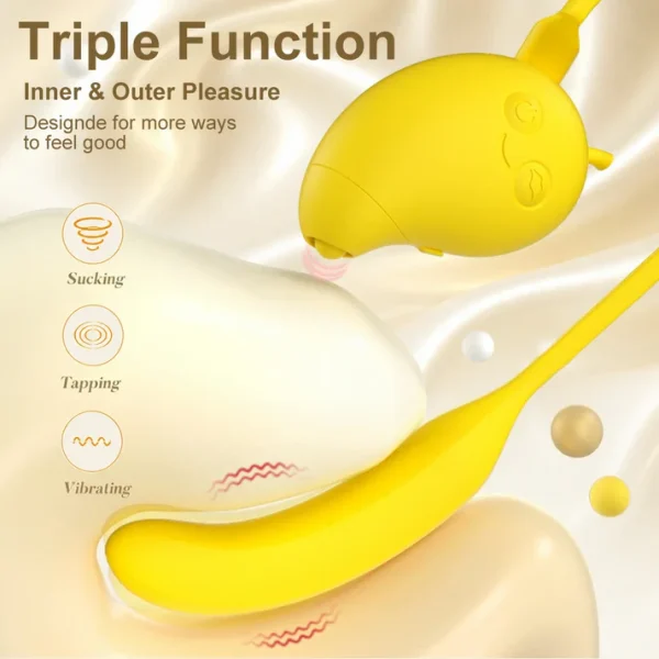 Tropical Combo - Detachable Fruit Theme Vibrator