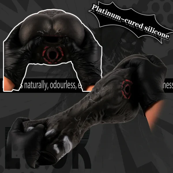 Venom - Alien Theme Dual Channel Stroker