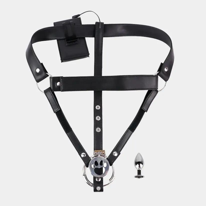 Estim Flat Chastity Cages
