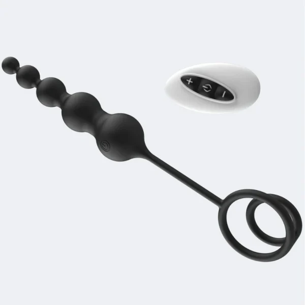 Anesidora Prostate Anal Beads - 9 Vibrating Modes