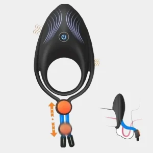 Arrow - Elastic Band Design Vibrating Cock Ring