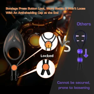 Arrow - Elastic Band Design Vibrating Cock Ring