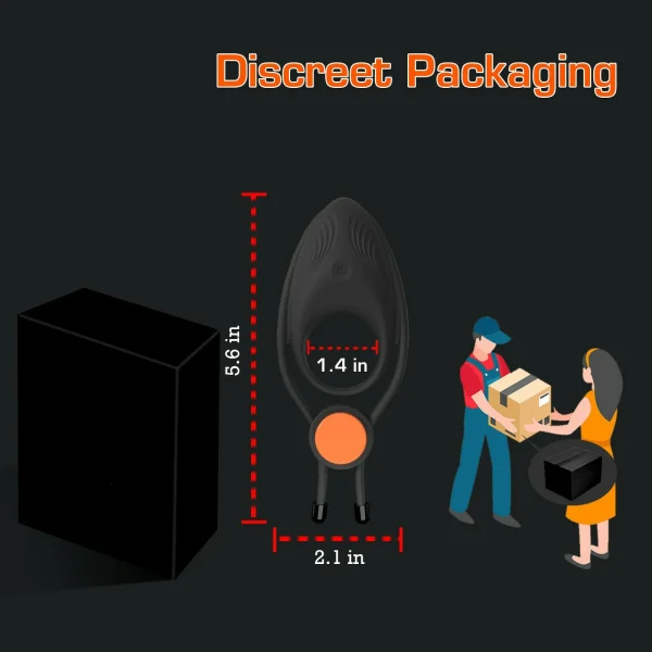 Arrow - Elastic Band Design Vibrating Cock Ring